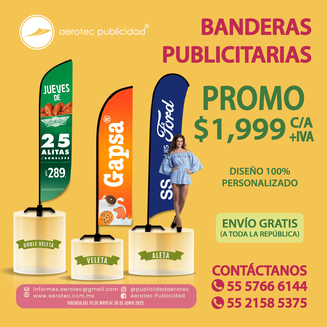 Promocion Aerotec Bandera