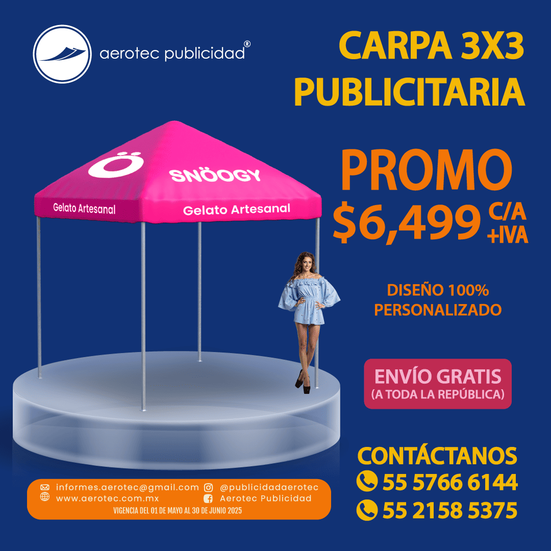 Promocion Aerotec Carpa