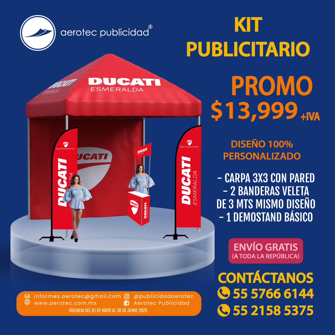 Promocion Aerotec Kit Publiitario