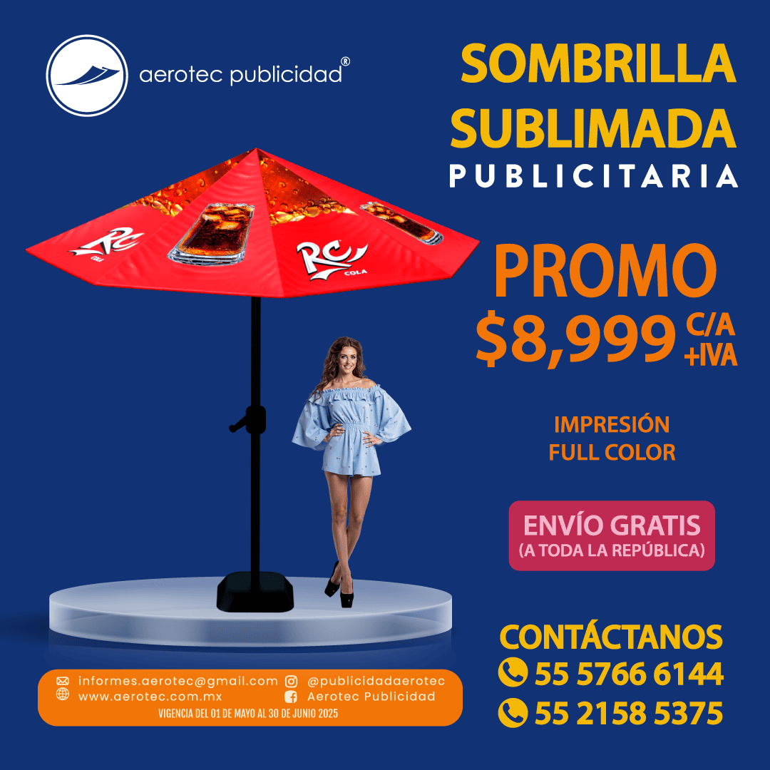 Promocion Aerotec Sombrilla 2