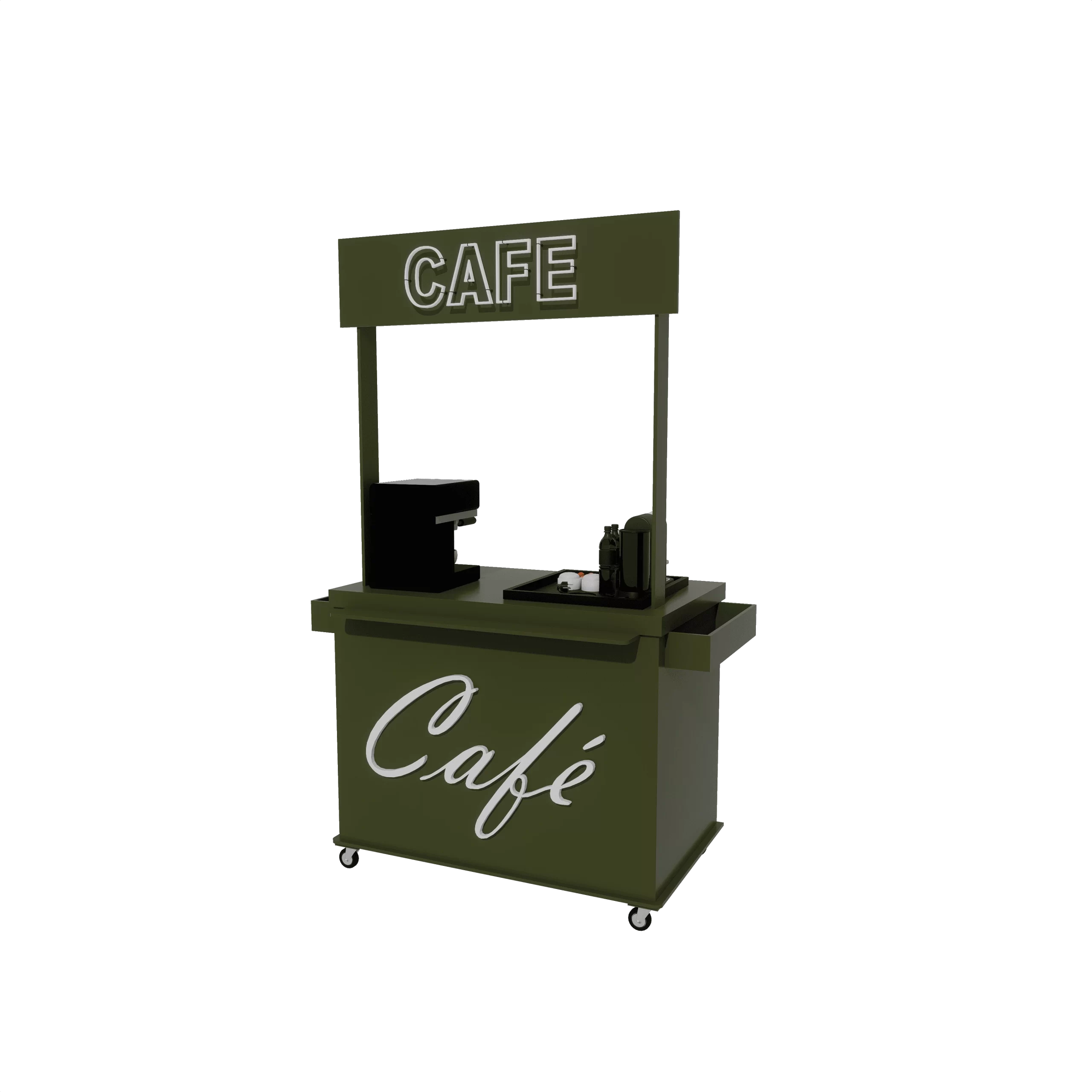 Carrito Con Copete Arte